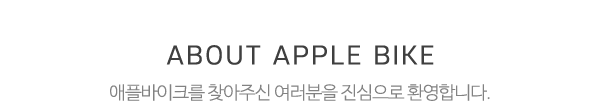 애플바이크_메인문구_내용